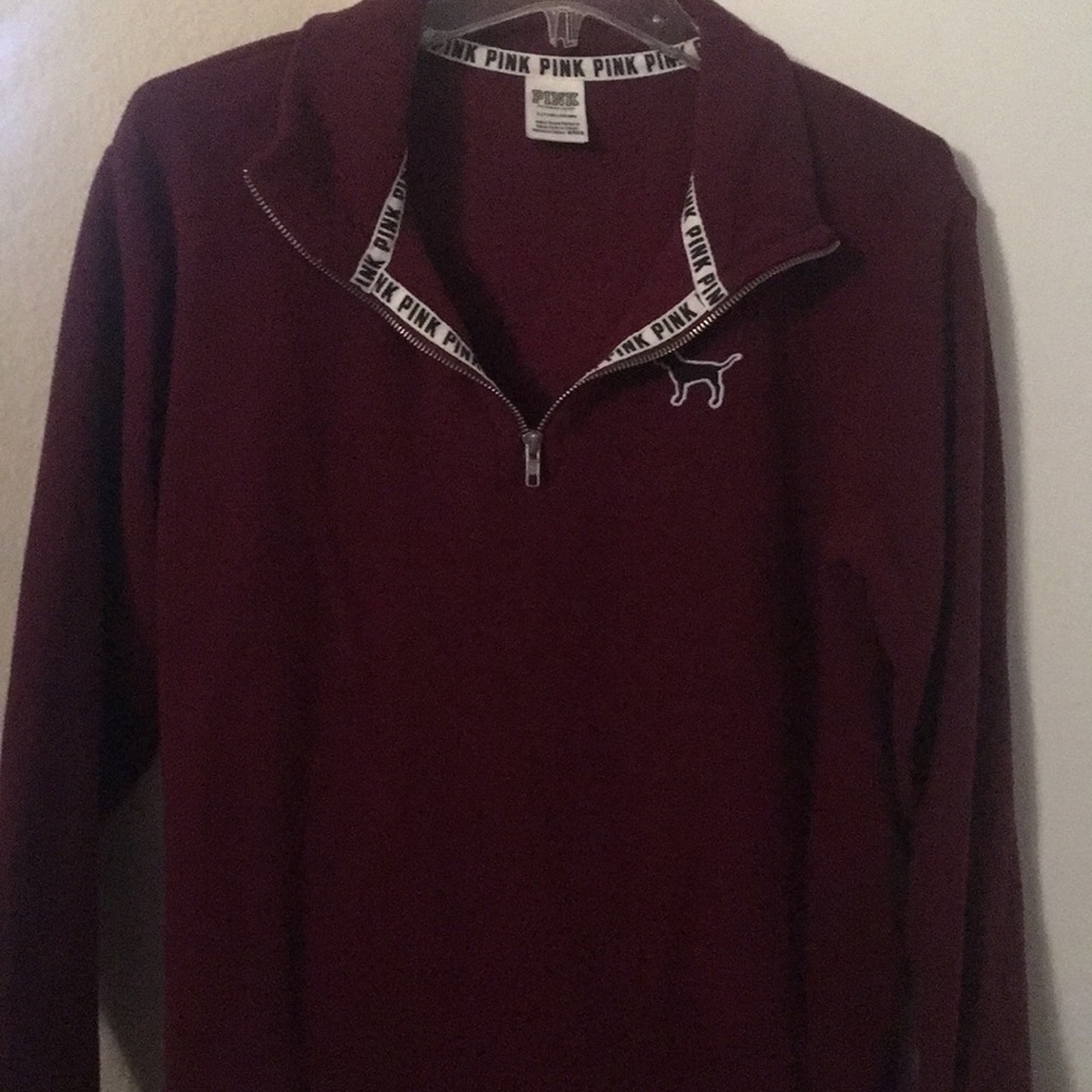 PINK fleece sweater